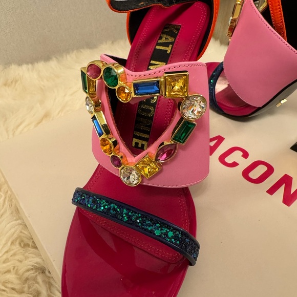 Kat Maconie Pink Heel Sandals - Resort Spring/Summer 2023 Collection size 37 - Picture 2 of 5